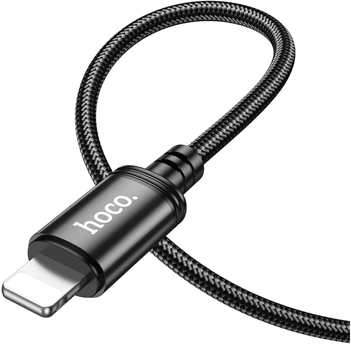 Câble de Données et de Charge USB-C - Lightning HOCO X89, 27W, 2m, Noir