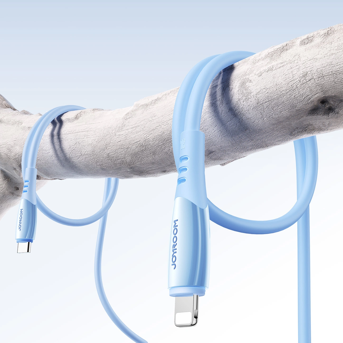 Câble de Données et de Charge USB-C - Lightning Joyroom S-A59 Vibrant, 30W, 1.2m, Bleu