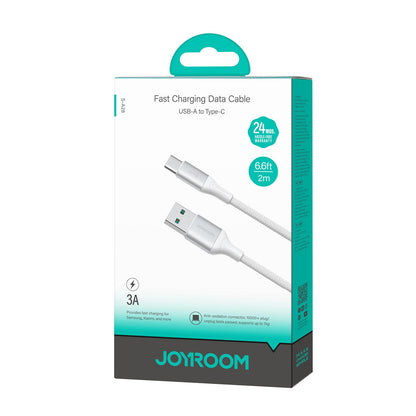 Câble de Données et de Charge USB-A - USB-C Joyroom S-A28 Flash, 30W, 2m, Blanc
