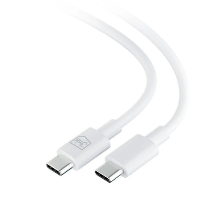 Câble de données et de charge USB-C - USB-C 3MK Hyper, 100W, 1.2m, blanc 