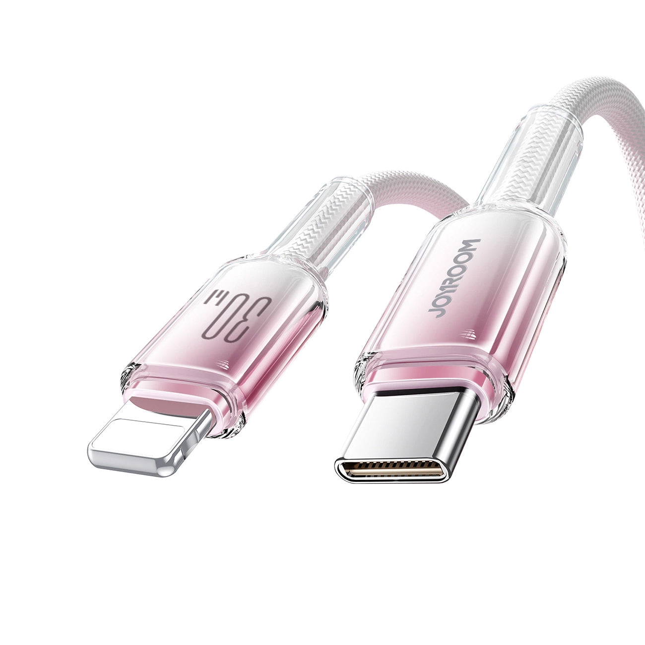 Câble de données et de charge USB-C - Lightning Joyroom S-A42, 30W, 1,2m, Blanc