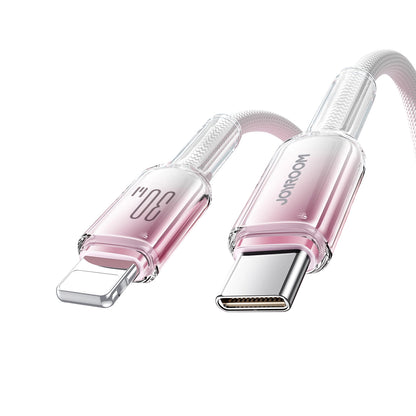 Câble de données et de charge USB-C - Lightning Joyroom S-A42, 30W, 1,2m, Blanc