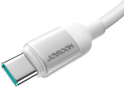 Câble de données et de charge USB-A - USB-C Joyroom S-A62 Lively, 18W, 1,2m, Blanc