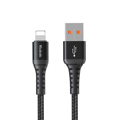Câble de Données et de Charge USB-A - Lightning McDodo CA-2261, 18W, 1m, Noir