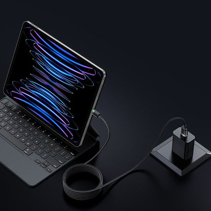 Câble de Données et de Charge USB-A - Lightning McDodo CA-6000 Self Winding, 18W, 1.2m, Noir