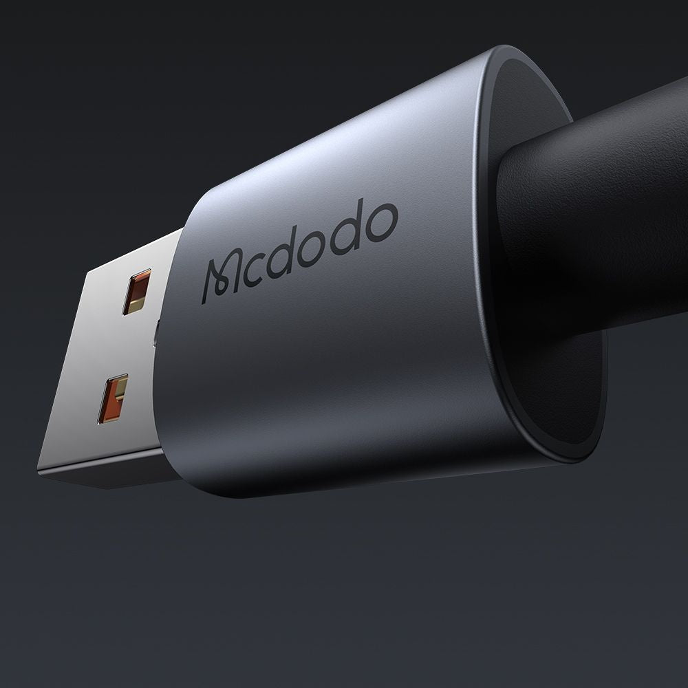 USB-A to Lightning McDodo CA-6910 Data and Charging Cable, 18W, 1.2m, Black