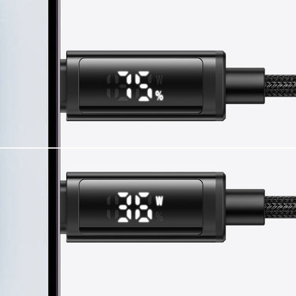 Câble de Données et de Charge USB-A - Lightning McDodo CA-7970 Display, 18W, 1.2m, Noir