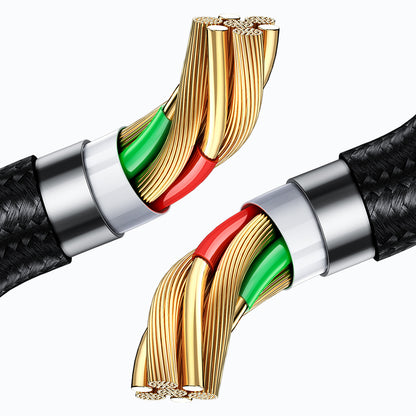 Câble de Données et de Charge USB-A - microUSB McDodo CA-1070 Display, 18W, 1.2m, Noir