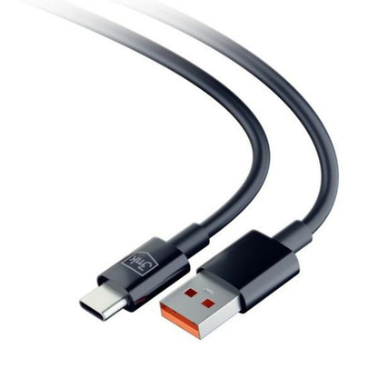 Câble de Données et de Charge USB-A - USB-C 3MK Hyper, 18W, 1.2m, Noir