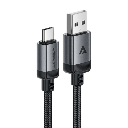 Câble de Données et de Charge USB-A - USB-C Acefast C20-04, 18W, 1.2m, Noir
