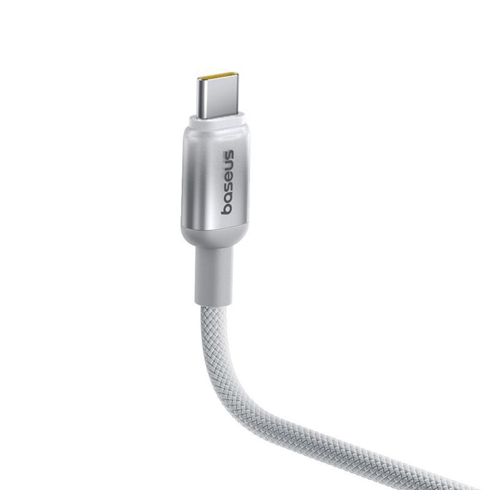 Câble de Données et de Charge USB-A - USB-C Baseus Discolor, 100W, 1m, Argenté E0420803