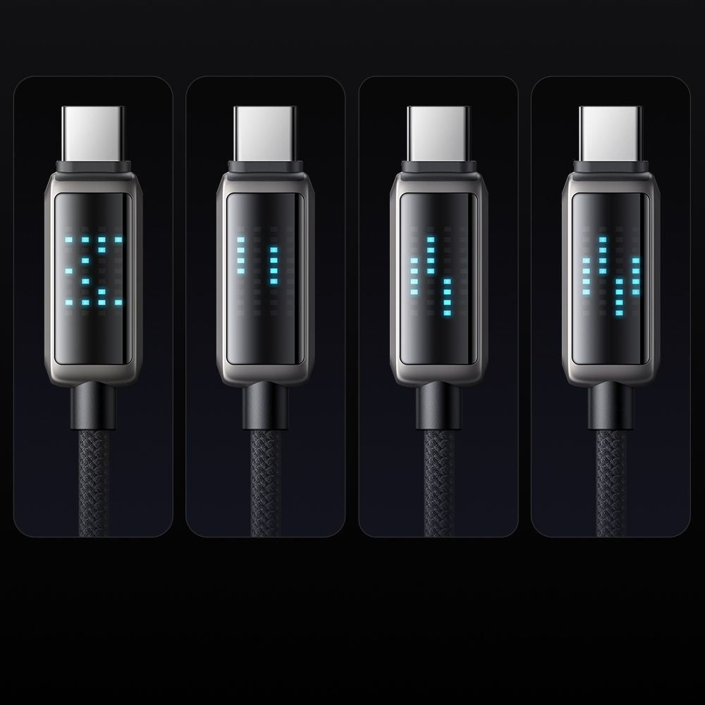 Câble de Données et de Charge USB-A - USB-C McDodo CA-2350 Display, 100W, 1.2m, Noir