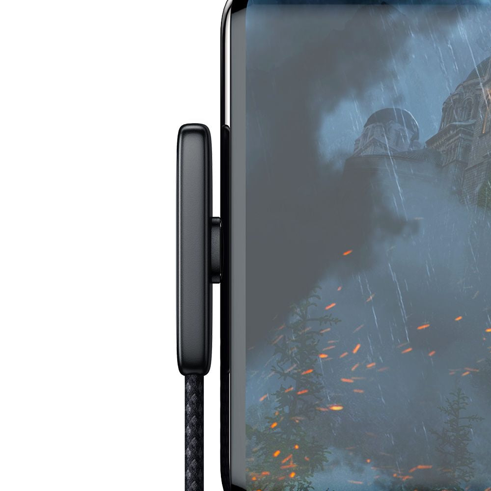 Câble de Données et de Charge USB-A - USB-C McDodo CA-3340 Angled, 100W, 1.2m, Noir