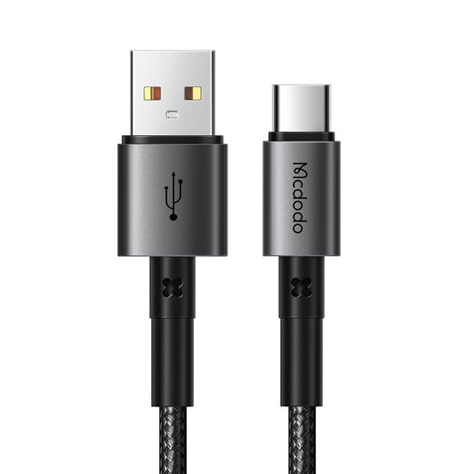 Câble de Données et de Charge USB-A - USB-C McDodo CA-3590, 100W, 1.2m, Noir