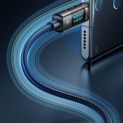 Câble de Données et de Charge USB-A - USB-C McDodo CA-3630 Affichage Auto Power Off, 66W, 1.2m, Noir