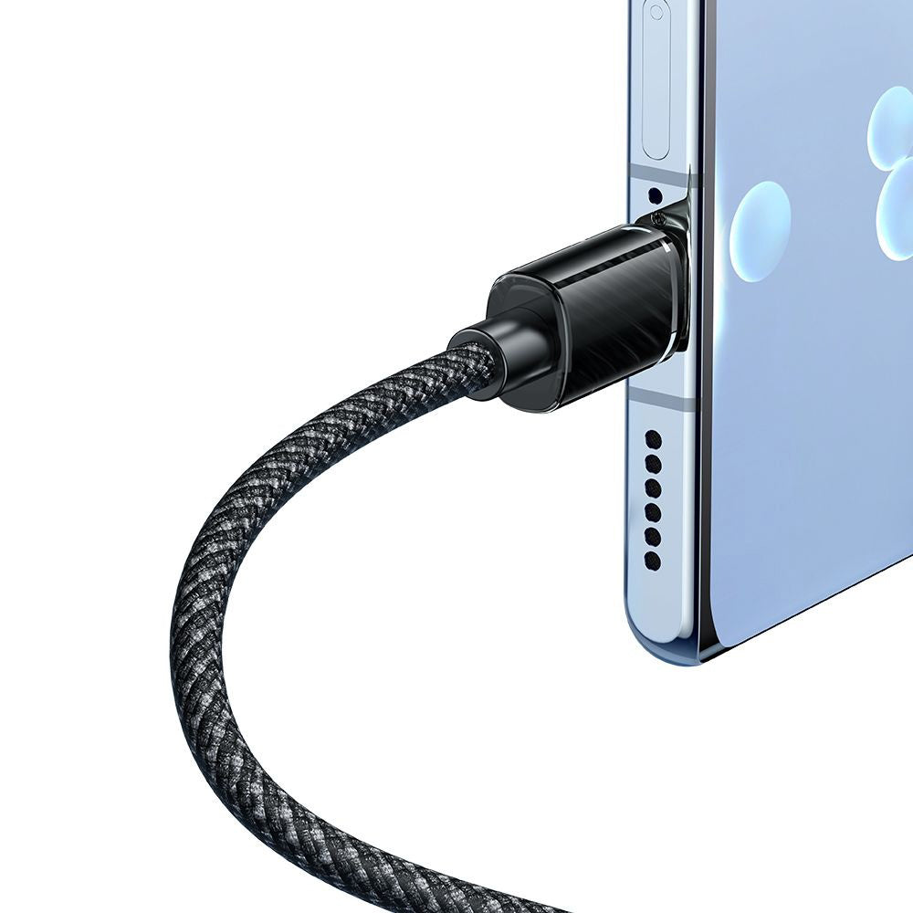 USB-A to USB-C Data and Charging Cable McDodo CA-3650, 100W, 1.2m, Black