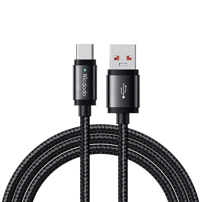 Câble de Données et de Charge USB-A - USB-C McDodo CA-4730, 120W, 1.5m, Noir