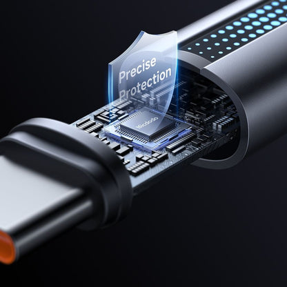 Câble de Données et de Charge USB-A - USB-C McDodo CA-5180, 100W, 1.2m, Noir