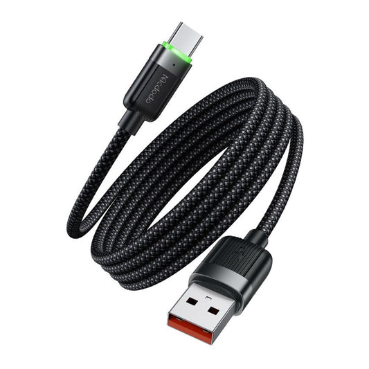 Câble de Données et de Charge USB-A - USB-C McDodo CA-5650 Self Winding, 66W, 1.2m, Noir