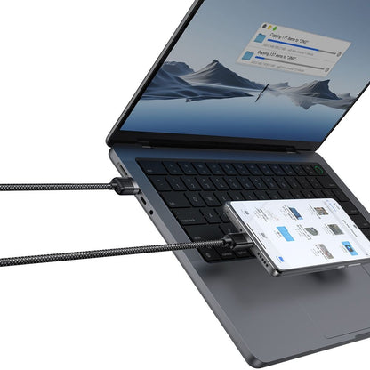 Câble de Données et de Charge USB-A - USB-C McDodo CA-5650 Self Winding, 66W, 1.2m, Noir