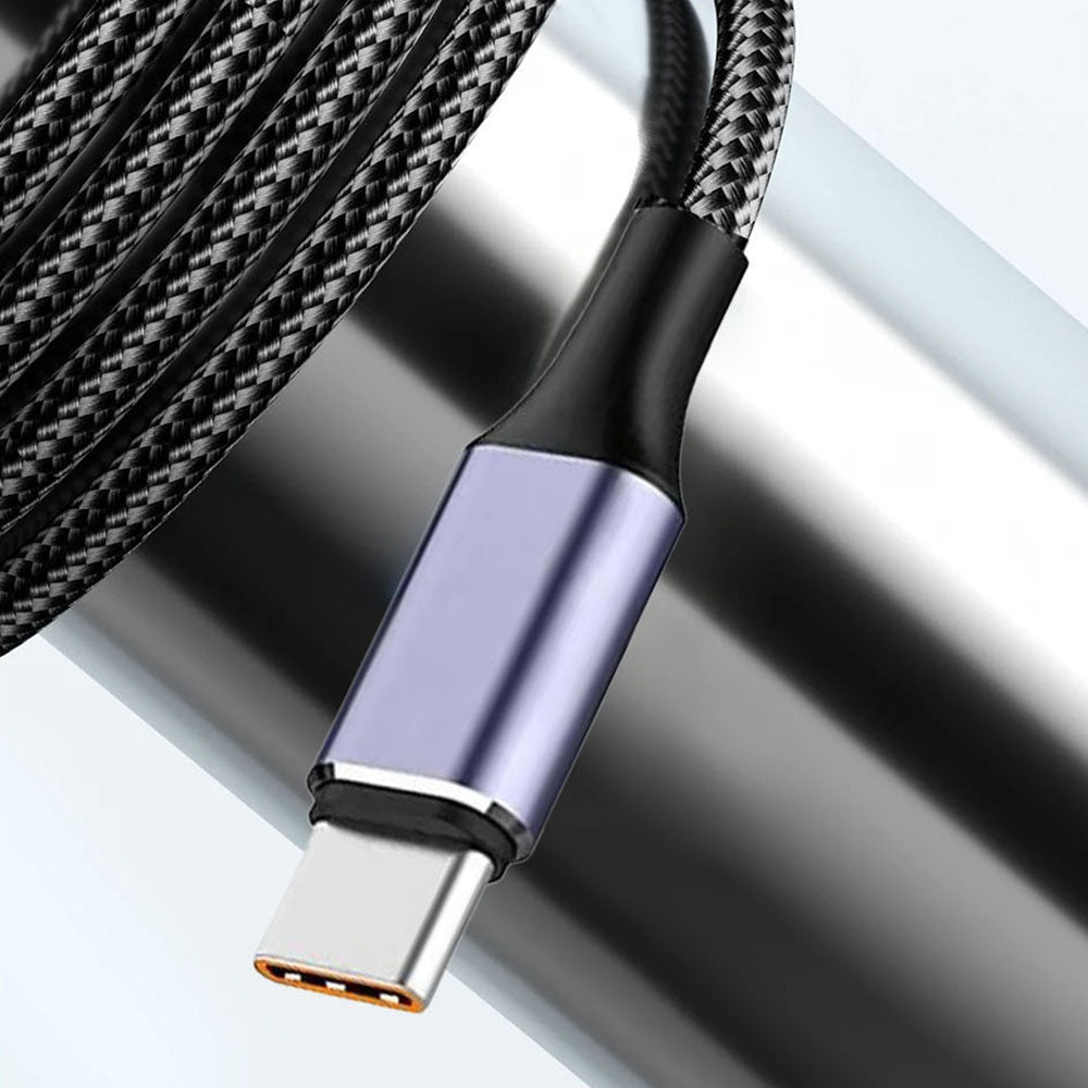 Câble de Données et de Charge USB-A - USB-C Techsuit PCB018, 100W, 1m, Noir