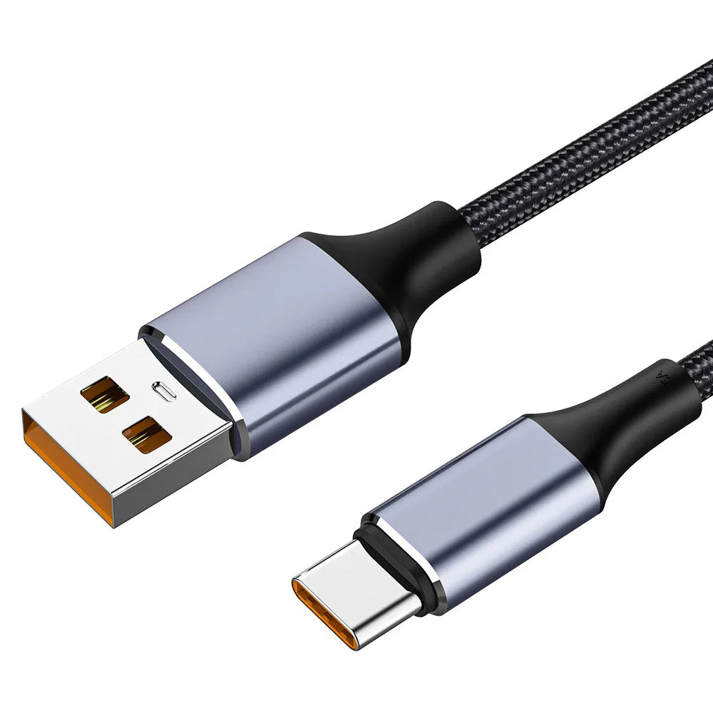 Câble de Données et de Charge USB-A - USB-C Techsuit PCB018, 100W, 1m, Noir