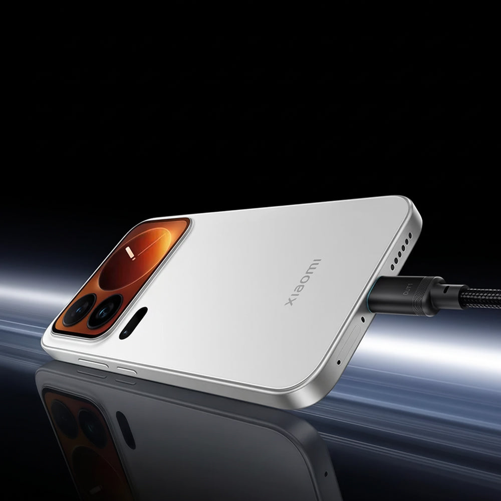 Câble de données et de charge USB-C - 2 x USB-C Cuktech C2C615, 140W, 1,5m, Noir CKC2C615GLBK