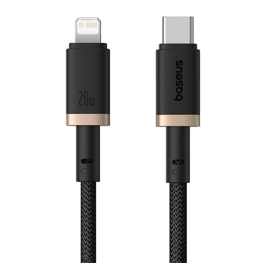Câble de Données et de Charge USB-C - Lightning Baseus Dura Series, 20W, 1m, Or Noir P10377800U01-03