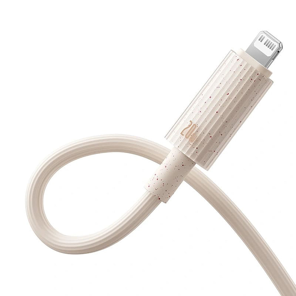 Câble de Données et de Charge USB-C - Lightning Baseus Habitat, 20W, 2m, Vert P10360201631-01