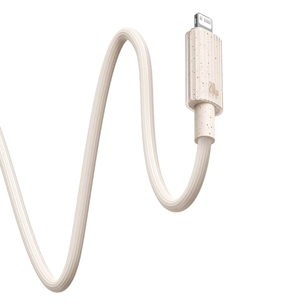 Câble de Données et de Charge USB-C - Lightning Baseus Habitat, 20W, 2m, Vert P10360201631-01
