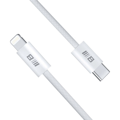 Câble de Données et de Charge USB-C - Lightning Blueo, 20W, 2m, Blanc