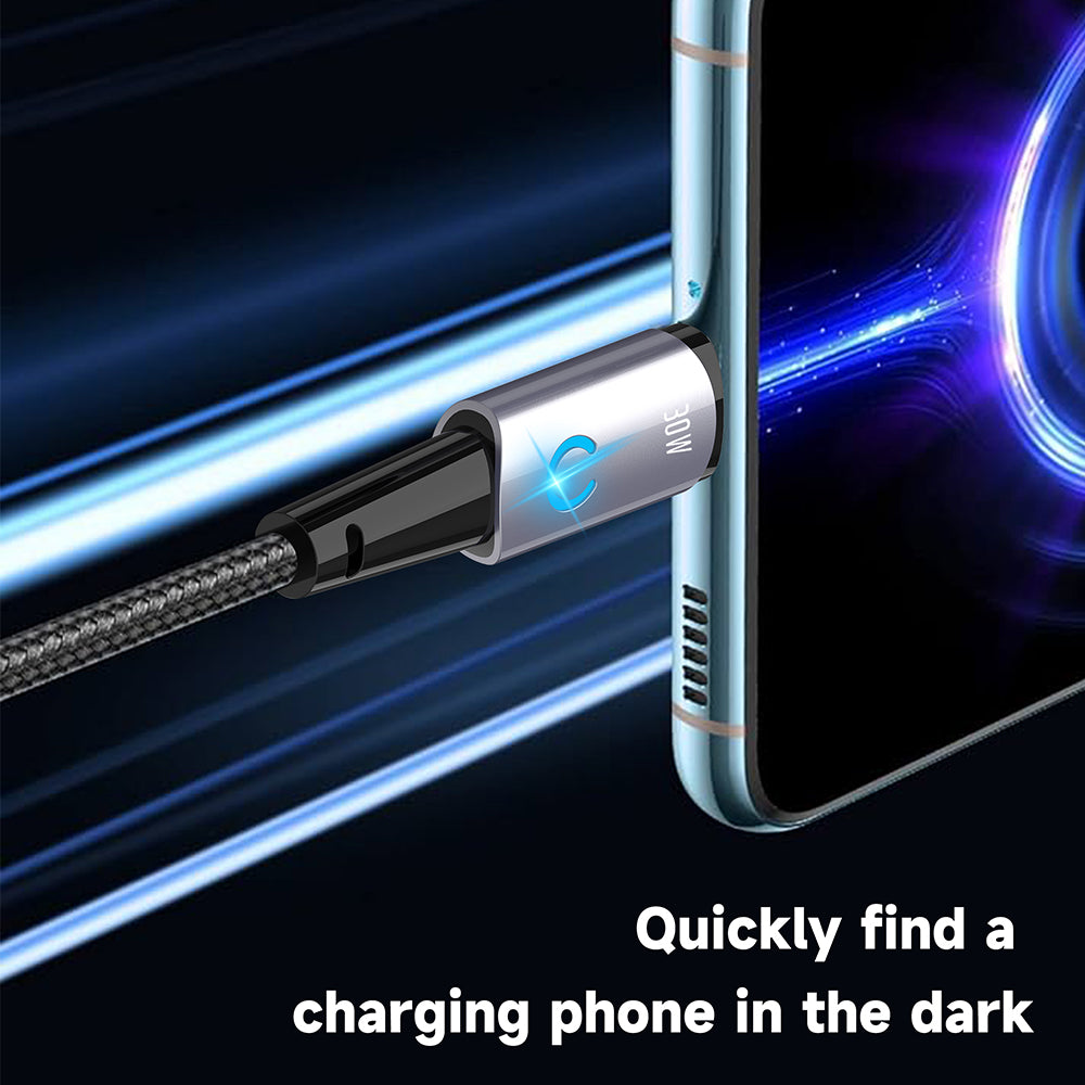 USB-C to Lightning Data and Charging Cable Lito LD10CL, 30W, 1m, Black