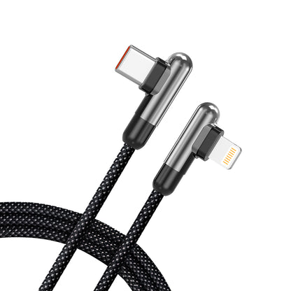 Câble de données et de charge USB-C - Lightning Lito LD13CL, 30W, 1m, Noir