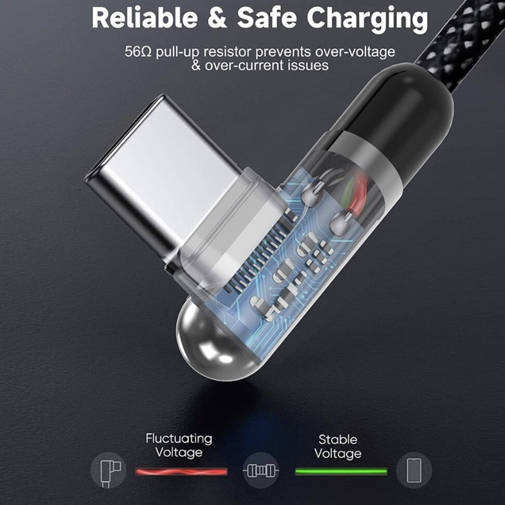 Câble de données et de charge USB-C - Lightning Lito LD13CL, 30W, 1m, Noir