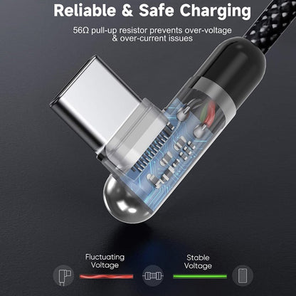 Câble de données et de charge USB-C - Lightning Lito LD13CL, 30W, 1m, Noir