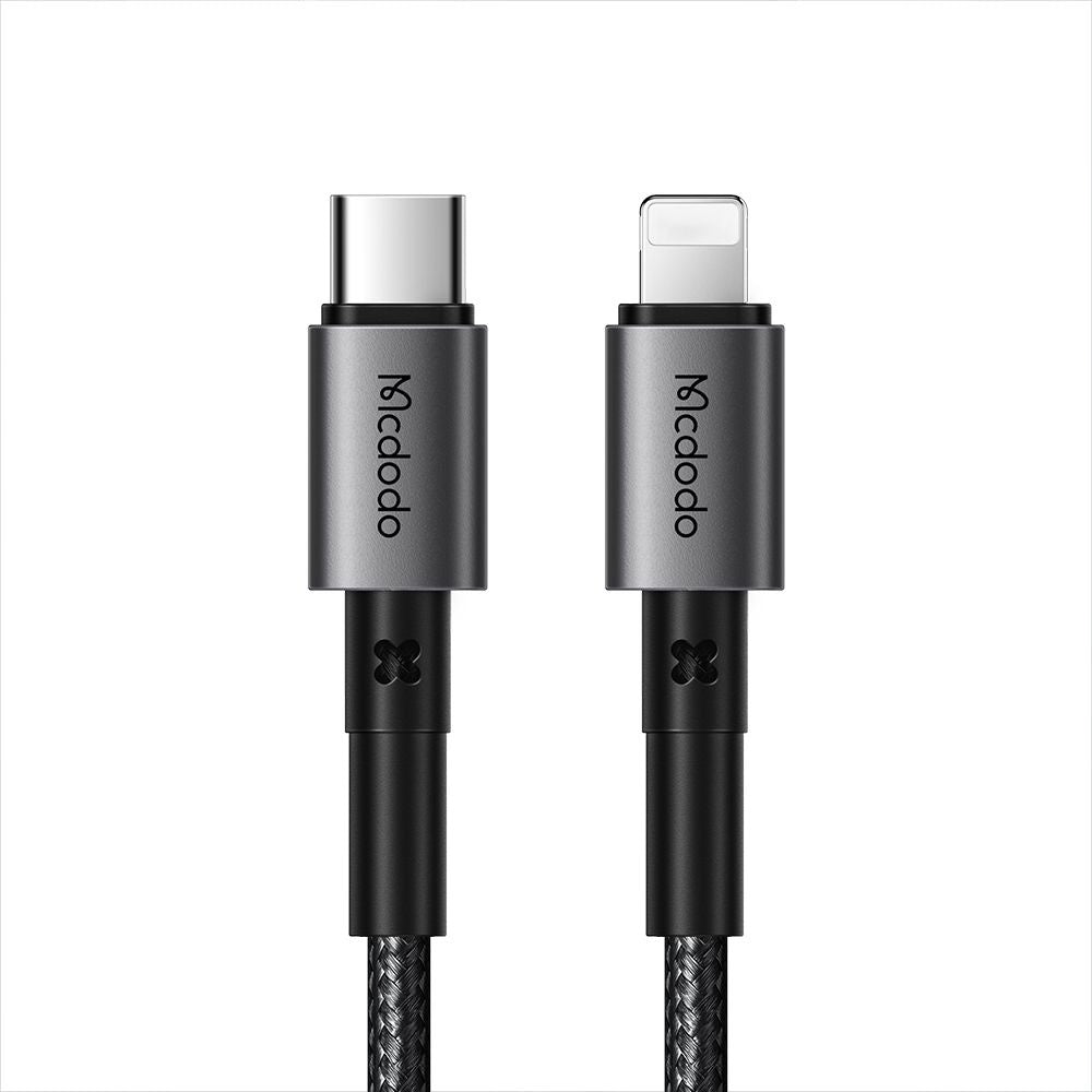 Câble de Données et de Charge USB-C - Lightning McDodo CA-2850, 36W, 1.2m, Noir