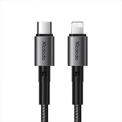 Câble de Données et de Charge USB-C - Lightning McDodo CA-2850, 36W, 1.2m, Noir