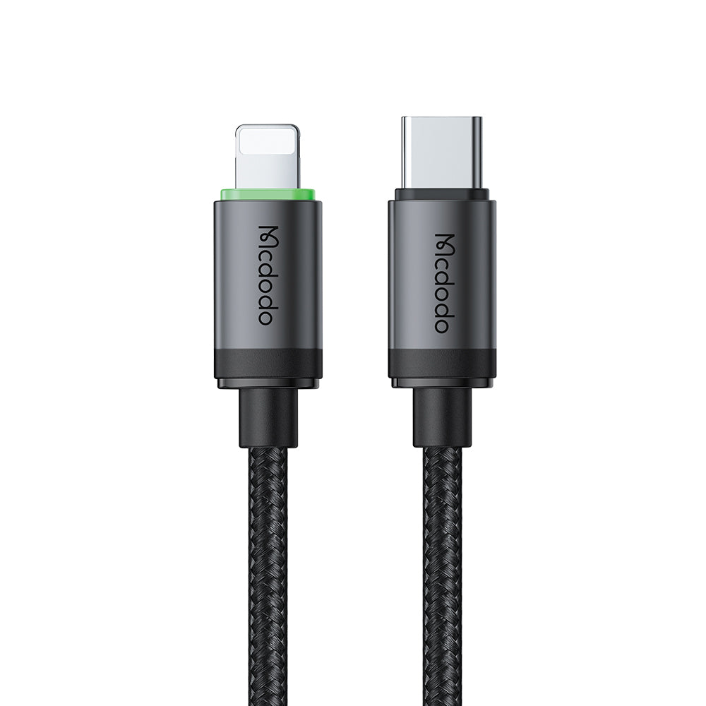 Câble de données et de charge USB-C - Lightning Mcdodo CA-4820, 36W, 1m, Noir