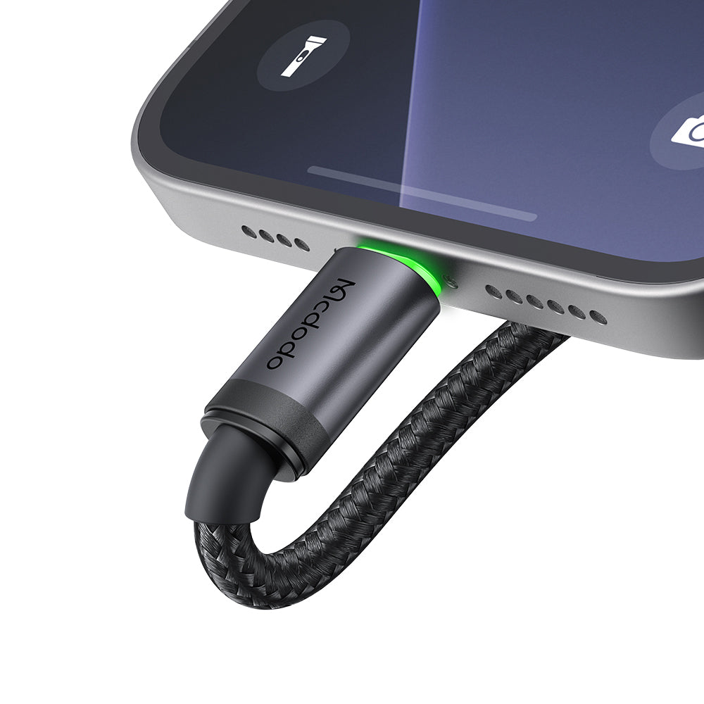 Câble de données et de charge USB-C - Lightning Mcdodo CA-4820, 36W, 1m, Noir