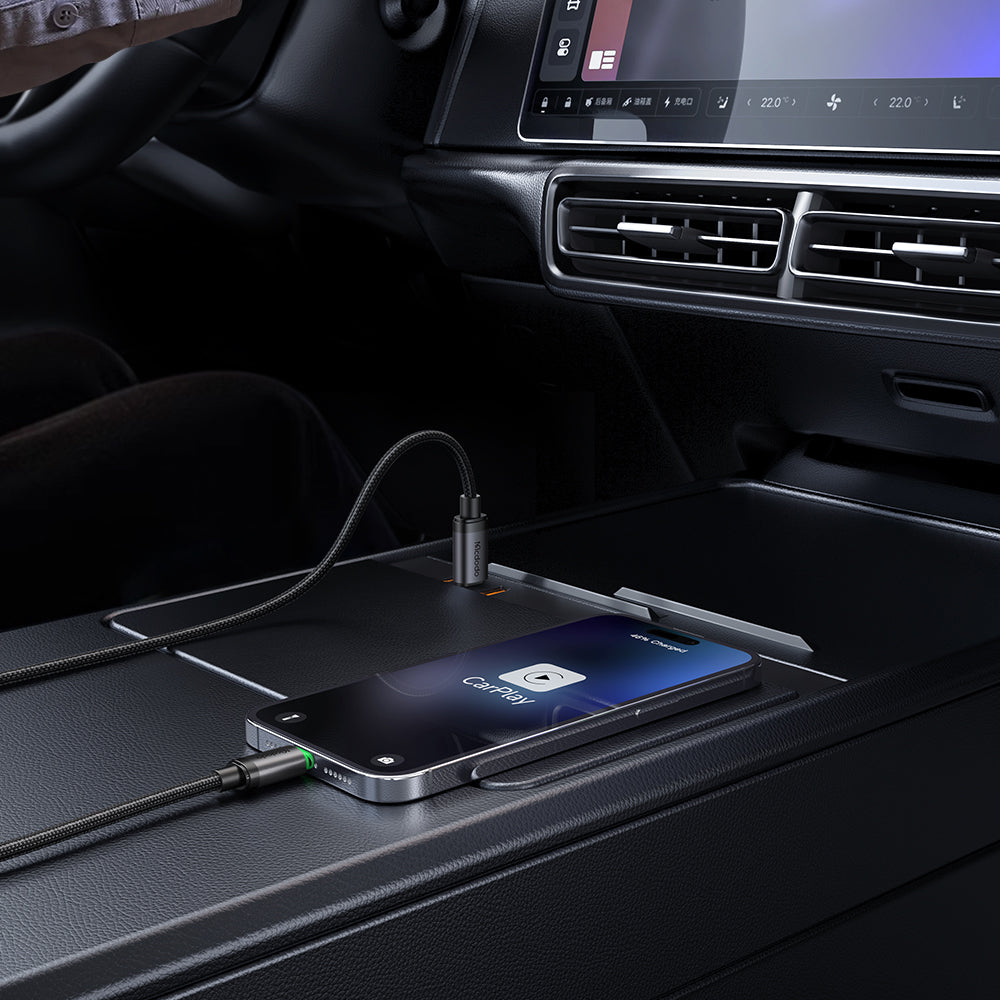 Câble de données et de charge USB-C - Lightning Mcdodo CA-4820, 36W, 1m, Noir