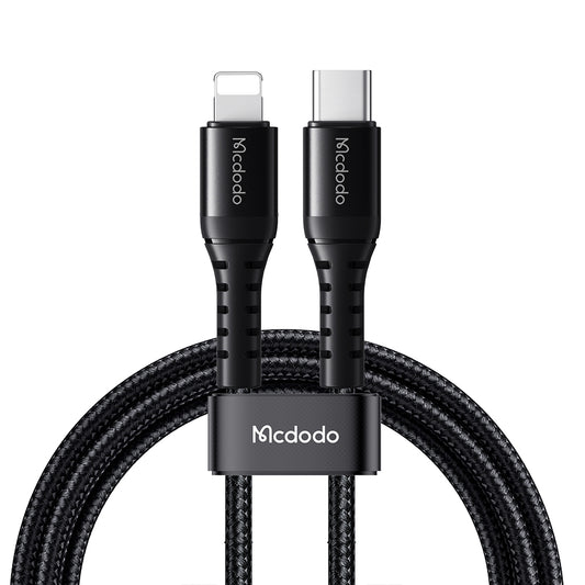 USB-C to Lightning McDodo Data and Charging Cable CA-5631, 36W, 1m, Black
