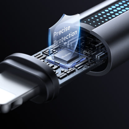 Câble de Données et de Charge USB-C - Lightning McDodo CA-5710, 36W, 1.2m, Noir