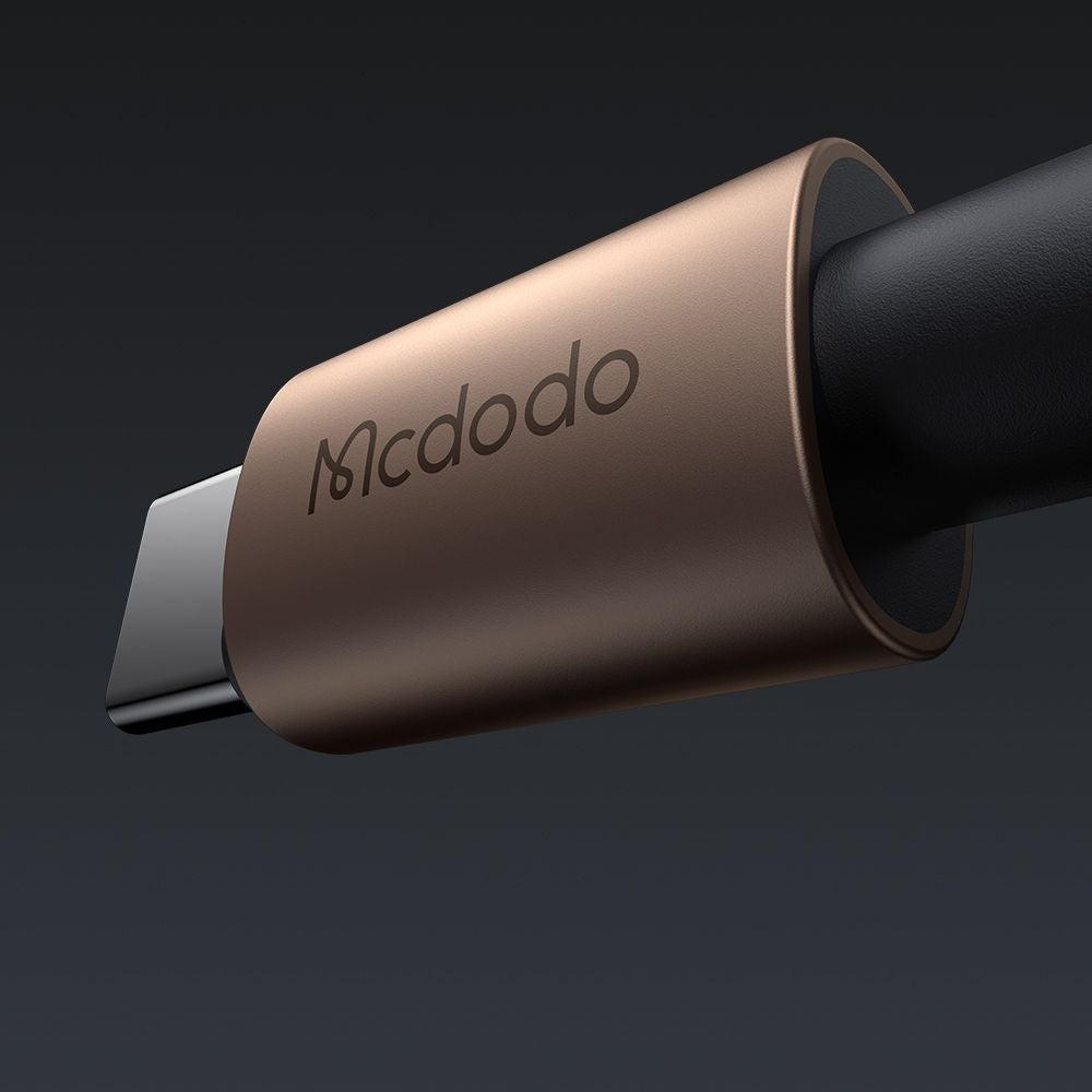 Câble de Données et de Charge USB-C - Lightning McDodo CA-6941, 36W, 1.2m, Doré