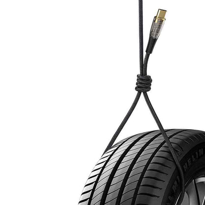 Câble de Données et de Charge USB-C - Lightning / USB-C Lito LD12, 60W, 1.2m, Noir