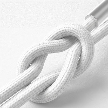 Câble de données et de charge USB-C - USB-C 3MK Hyper N, 100W, 2m, Blanc