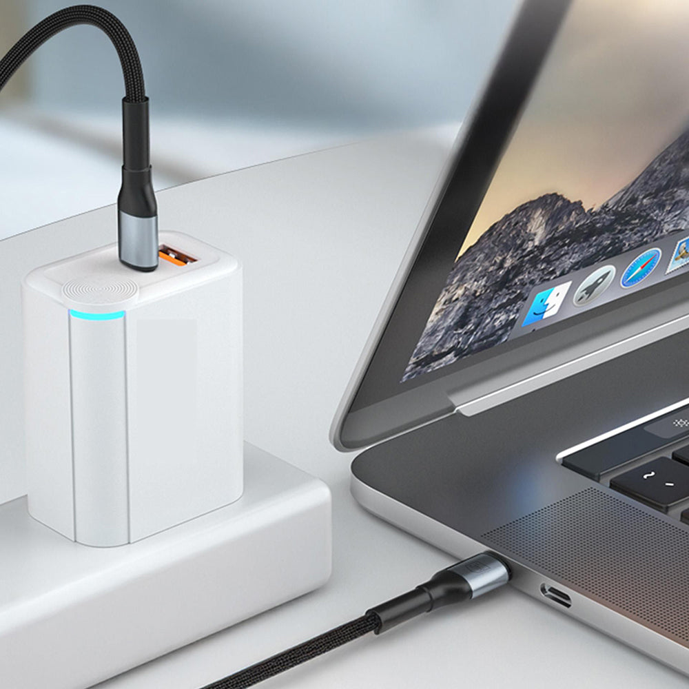 Câble de données et de charge USB-C - USB-C 3MK Hyper N, 100W, 3m, Noir