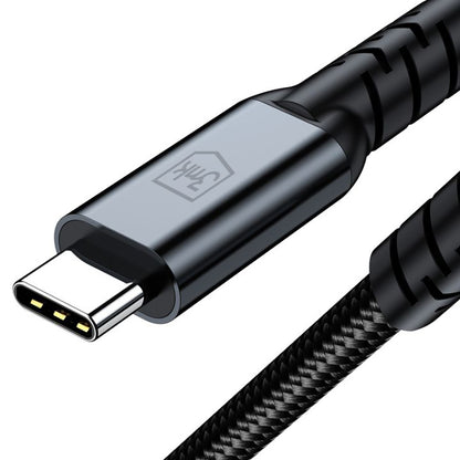 Câble de données et de charge USB-C - USB-C 3MK Hyper N Thunderbolt 4, 240W, 2m, Noir