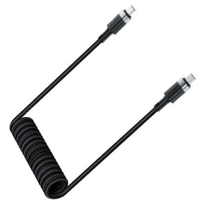 USB-C Data and Charging Cable - USB-C Acefast C14-03, 60W, 1.2m, Black