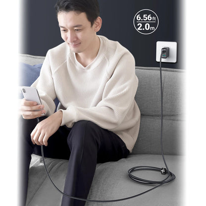 Câble de Données et de Charge USB-C - USB-C Acefast C4-03, 100W, 2m, Noir