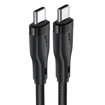 Câble de Données et de Charge USB-C - USB-C Acefast C8-03, 60W, 1.2m, Noir